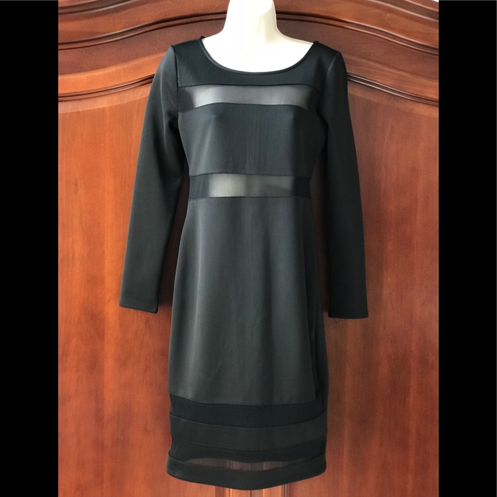 Fire Los Angeles Black Cocktail Dress